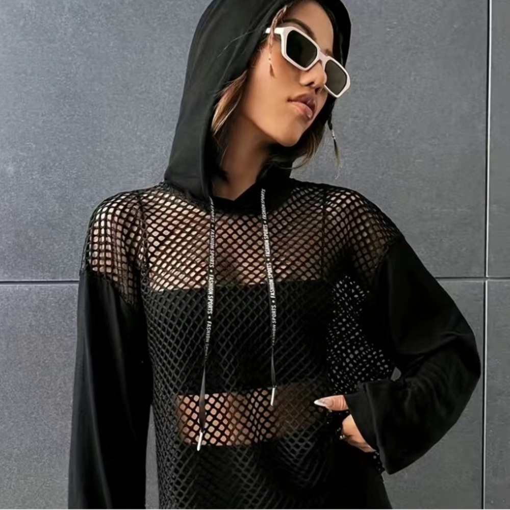 Fishnet Hoodie